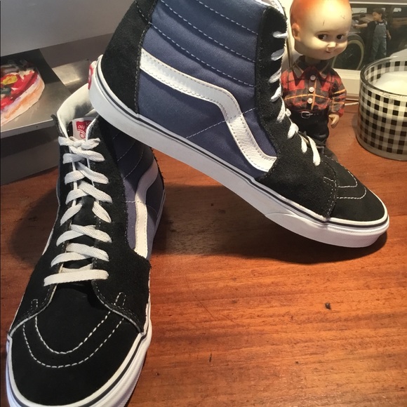 ❤️SOLD❤️ VANS Classic High Tops Old School - Picture 3 of 5